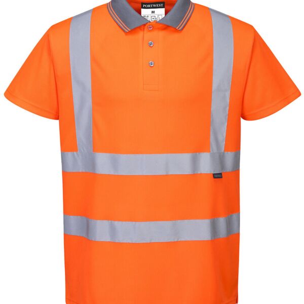 Hi-vis short sleeved polo (RT22) Thumbnail